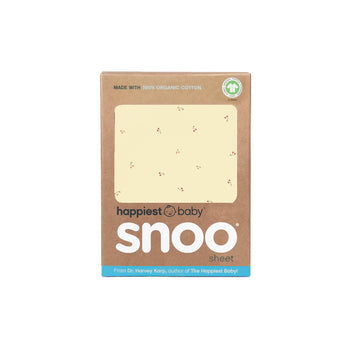 100% Organic Cotton SNOO Baby Cot Fitted Sheet