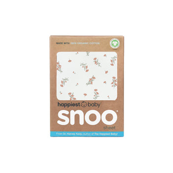 100% Organic Cotton SNOO Baby Cot Fitted Sheet